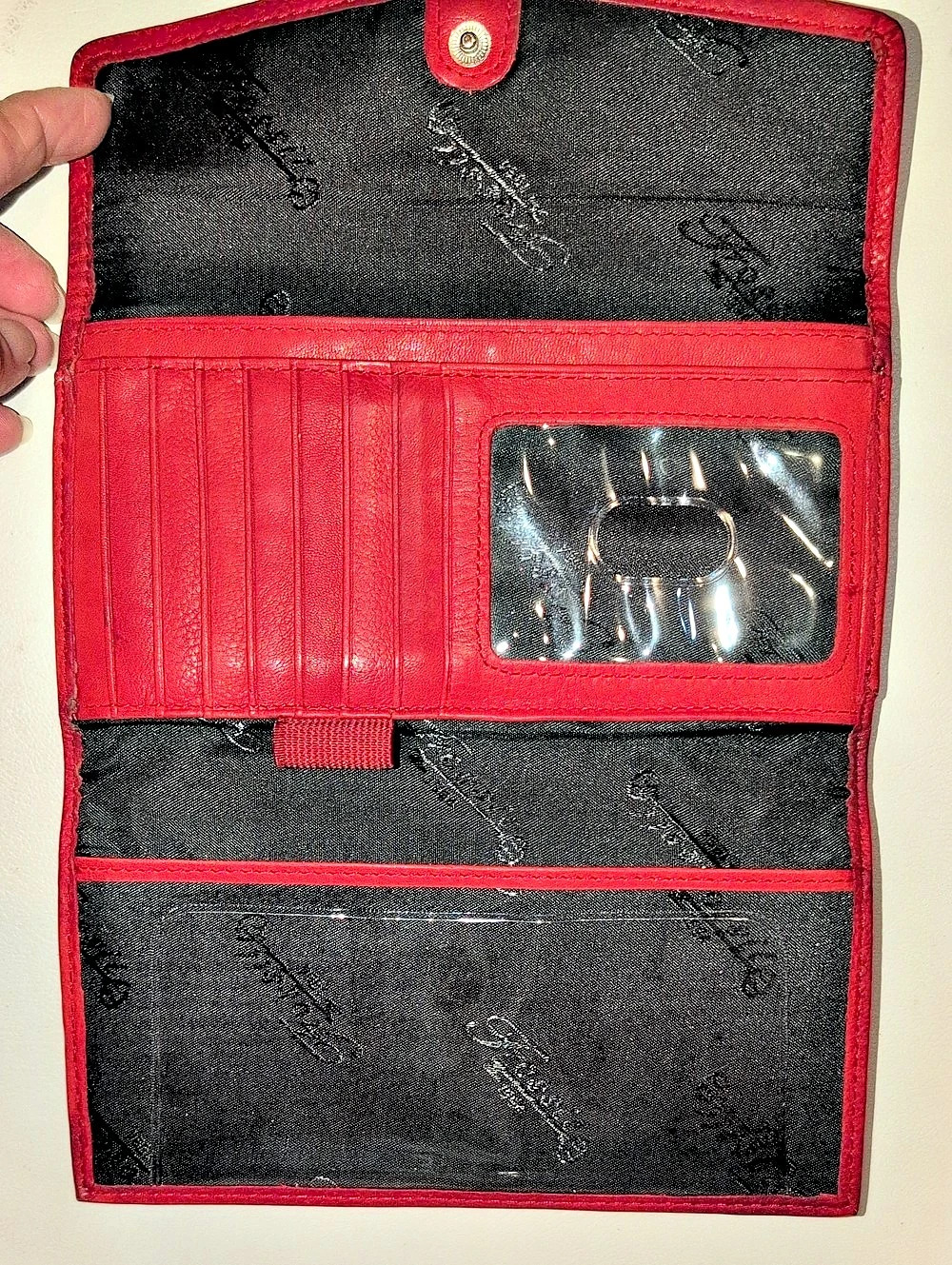 Fossil Red Wallet - Picture 4 of 13